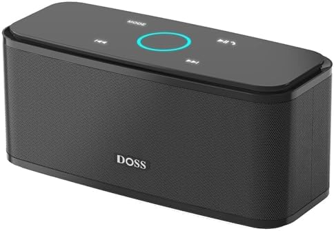 DOSS SoundBox Touch Wireless Bluetooth Speaker-12W HD Sound with Rich Bass