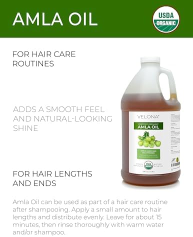 velona USDA Organic Castor Oil - 64 fl oz, Cold Pressed, USP Grade