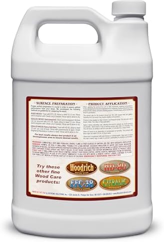 Timber Oil Deep Penetrating Stain for Wood Decks, Fences, Siding, and Log Cabins - 1 Gallon, Western Cedar (Covers 150 sq. ft.)