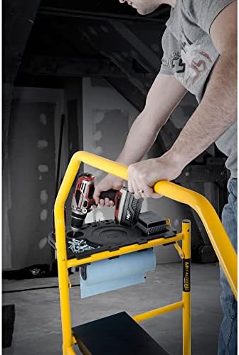 Metaltech I-IMIS Job Site Series 6-3/8'. x 4'. x 2-1/2'. Scaffold 900 Lb. Load Capacity