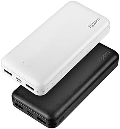 Miady 2-Pack Portable Charger 22.5W Power Bank 20000mAh Travel Battery Pack