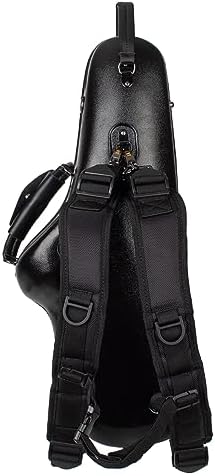 Protec Micro ZIP Alto Saxophone Case, Black, Model BM304CT