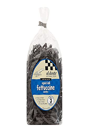 Al Dente Pasta Fettuccine Squid Ink, 10 oz