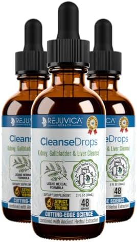 Cleanse Drops - Kidney and Gallbladder Supplement - Chanca Piedra Extracts.