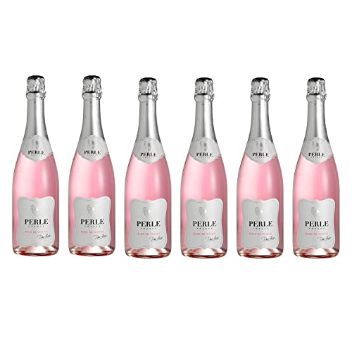 Pierre Chavin Perle Blanc Alcohol-Free 0.0% Sparkling White Wine Alternative From France, Low Calorie, Halal Certified, Vegan, and No Sulphites 750ml