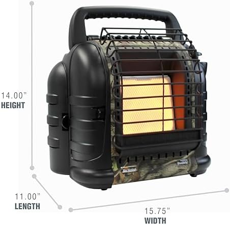 Mr. Heater 12,000 BTU Hunting Buddy Portable Radiant Propane Heater (Camo)
