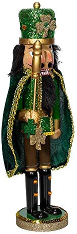 Kurt S. Adler 15-Inch Irish Nutcracker with Cape