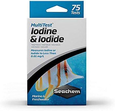 Seachem MultiTest Iodine and Iodide Test Kit