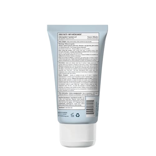 ATTITUDE Mineral Sunscreen for Sensitive Skin, EWG Verified, Broad Spectrum UVA/UVB, Dermatologically Tested, Plant and Mineral-Based Formula, Vegan