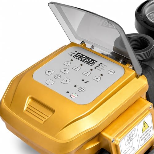 XtremepowerUS 3/4HP 2,400GPH High Flow Pond DIY Self Priming for Above Ground Swimming Pool Pump Strainer Basket 1.5" NPT Inlet/Outlet With Adapter Set