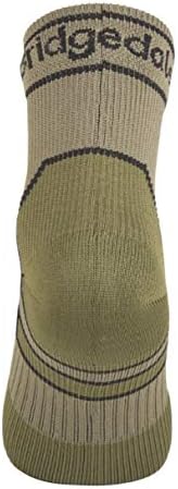 Bridgedale Standard Mens and Hiking-Socks, Khaki/Olive, Large