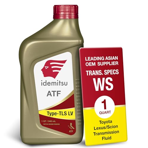 Idemitsu ATF Type TLS-LV (WS) Automatic Transmission Fluid for Toyota/Lexus/Scion - 1 Quart