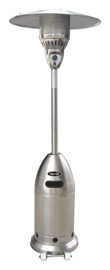 DYNA-GLO Patio Heater, 45000 BtuH Input, LP Gas