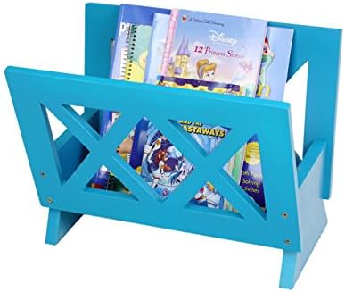 Frenchi Home Furnishing Contemporary Magazine Rack, white