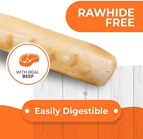 Canine Naturals Rawhide Free Chicken Recipe Dog Chews, Mini Rolls, 6 Count