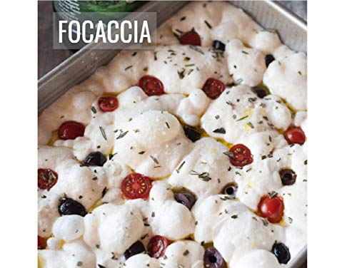 Antimo Caputo Pizzeria Flour 55 LB Blue Bulk Bag - Italian Double Zero 00 - All Natural Wheat for Authentic Pizza Dough, Bread, & Pasta
