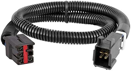 CURT 51323 Quick Plug Electric Trailer Brake Controller Wiring Harness, Fits Select Ford, Land Rover, Lincoln, Mercury Trucks and SUVs