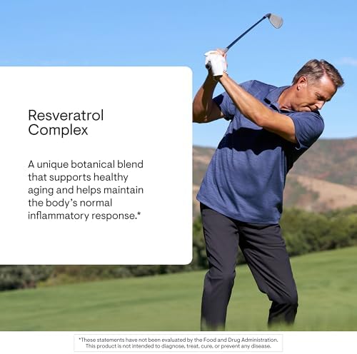 THORNE - Resveratrol Complex - Supports Healthy Aging* - Trans-Resveratrol Supplement with Green Tea