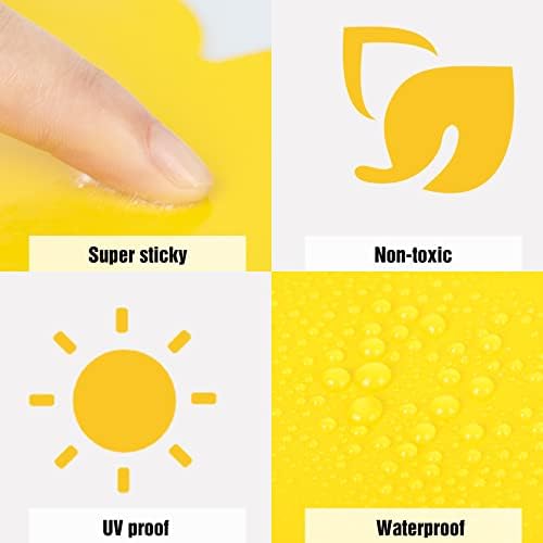 40 Pack Fungus Gnat Traps, Yellow Sticky Fruit Fly Traps for Indoor Plants