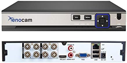 4CH 1080N Hybrid 5-in-1 AHD DVR (1080P NVR+1080N AHD+960H Analog+TVI+CVI) Standalone DVR CCTV Surveillance Security System Video Recorder Motion Detection， Hard Drive not Included
