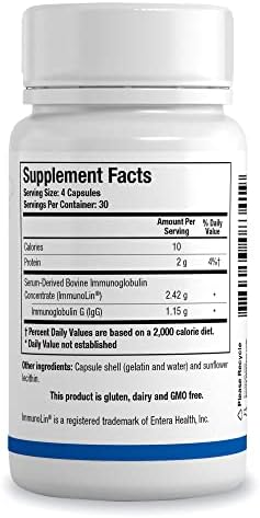 BIOTICS RESEARCH Ultimate Immuno-gG® SBI, Complete Gut Health and Immune Support, Dairy Free