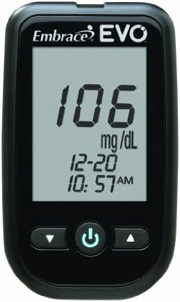 Embrace EVO Blood Glucose Meter All in One Starter Kit