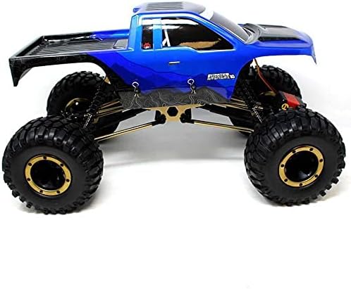 Redcat Racing Everest-10 Electric Rock Crawler with Waterproof Electronics, 2.4Ghz Radio Control (1/10 Scale), Blue/Black