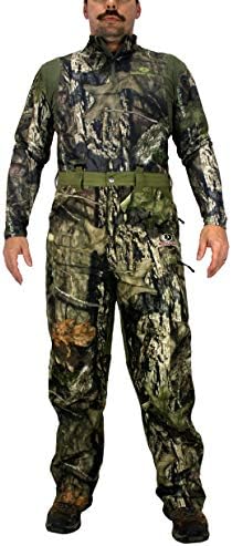 Piedmont Waterproof Convertible Camo Hunting Bib Pant (MO Break Up Country, XL)