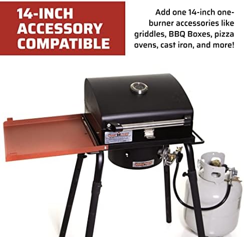 Camp Chef Camp Chef Pro 30 Single Stove - 1-Burner Camp Stove - Ultra Portable Gas Stove for Outdoor & Camping Gear - 231 Sq In Cooking Area
