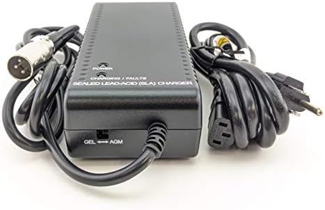 Pride Mobility Charger ELE1803474 - Fits Scooters and Power Wheelchairs - 24V 5A - UPG 24BC5000T-4 71698 Y