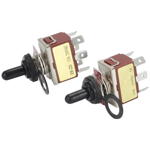 Snow Plow Lift and Angle Toggle Switches (1306075, 1306080) | Compatible with Meyer E - 47 E - 57 E - 60 Series Hydraulic Pumps