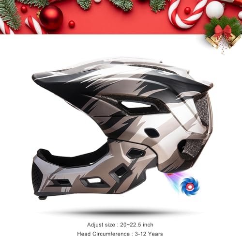 Toddler and Kids Full Face Bike Helmet Girl and Boy BMX