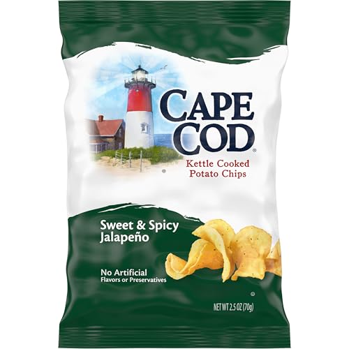 Cape Cod Sweet & Spicy Jalapeno Chips, 7.5 Oz Bag