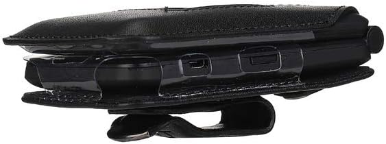 BELTRON Fitted Leather Case for Coolpad Snap 3312A Flip Phone (Boost Mobile, Sprint, T-Mobile, Virgin Mobile) Features: Rotating Belt Clip