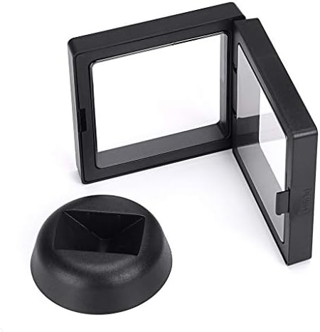 Skelang 3D Floating Display Case Display Stand Holder Suspension Frame for AA Medallion, Antique，Challenge Coin, Chip, Jewelry