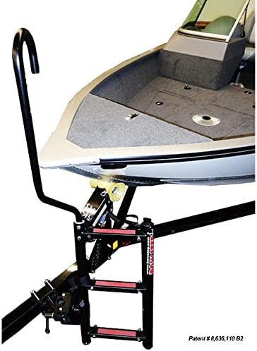 Quality Mark 28801 Bow Step - 3-Step, Starboard , Black