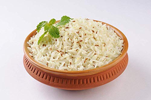 Pride Of India - Extra Long Indian Premium White Basmati Rice, 10 Pound (4.54 Kilo) Reclosable Bag - Naturally Aromatic, Aged, Flavorful, Slender, Non Sticky Grains - Great Value for Money