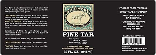 Bickmore Pine Tar 32oz - Hoof Care Formula for Horses | Bickmore Pine Tar 32oz - Hoof Care Formula for Horses