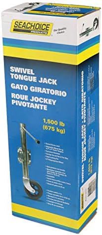 Seachoice Fold Up Trailer Jack, 22-7/8 In., Max Lift 1500 Lbs.