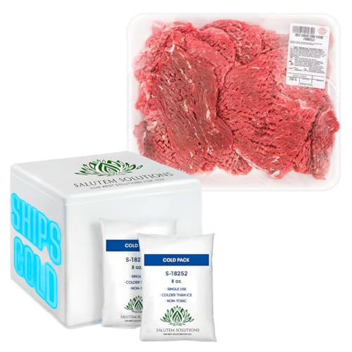 Salutem Vita - Beef Cube Steak, 3 lb (actual weight may vary within 5%)