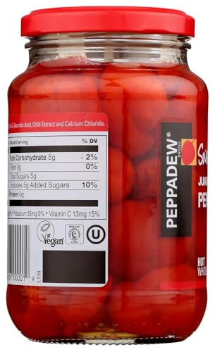 Peppadew Peppers - Hot - Value Bundle of 6 (84 ounce)