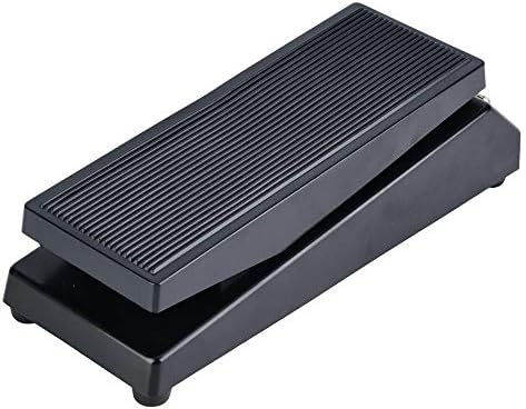 Guitar Volume Pedal DF1511A Guitar Stereo Volume Pedal DJ with Amplitude Adjustment Knob Volume Control Dual Input and Output