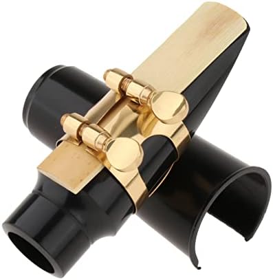 Alto Saxophones Mouthpieces Kit with Ligature, One Reed and Cap | Saxophone Mouthpieces with Easy Response and Comfortable Feel, Ideal for Beginners
