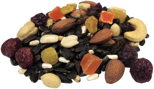 Brown's Bird Lover’s Blend Nut, Fruit & Berry Wild Bird Food, Gourmet Bird Seed with Fruits, Nuts & Sunflower Seeds, Natural & Preservative-Free