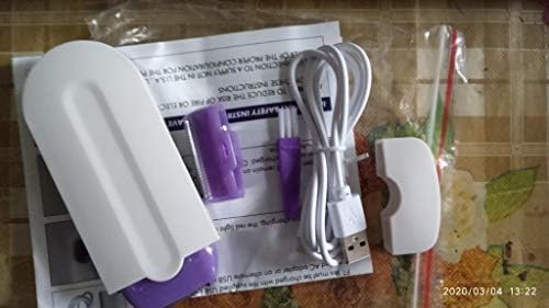 New Hair Removal Tools Razor Epilator Rechargeable Sensor Light