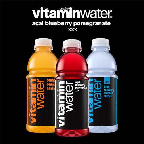 vitaminwater Refresh Tropical Mango, Flavored Water Beverage Bottles, 20 fl oz, 12 Pack