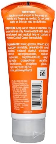 Fast Orange 25108 Pumice Lotion, Heavy Duty Hand Cleaner, Natural Citrus Scent, Waterless Cleaner For Mechanics, Strong Grease Fighter, 7.5 oz