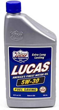 Lucas Oil 10474 SAE 5W-30 Motor Oil - 1 Quart