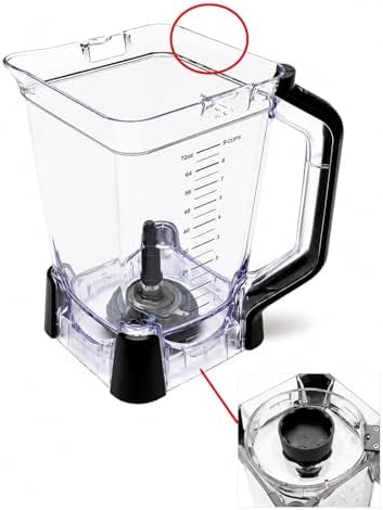 Replacement Parts for Ninja Blenders BL770 BL771 BL773 BL660 BL740 BL780 (Pitcher, 72 oz)