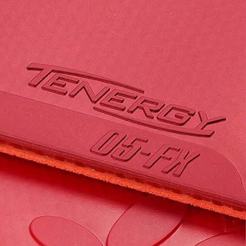 Butterfly Tenergy 05 FX Table Tennis Rubber Sheet - 1.7 mm, 1.9 mm, or 2.1 mm - Red or Black - 1 Inverted Table Tennis Rubber Sheet - Professional Table Tennis Rubbers